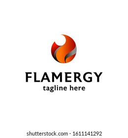 Iconic logo for a energy company