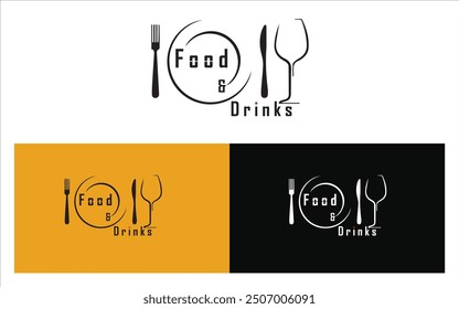 Iconic logo for good food restuarnt 04