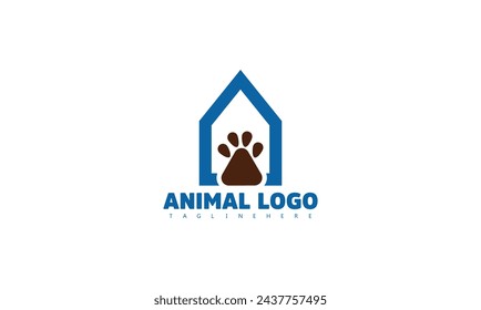 Iconic logo symbolizing love for pets, with playful imagery and vibrant colors.