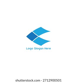 iconic minimalist monogram minimal logo vector creative design sky color