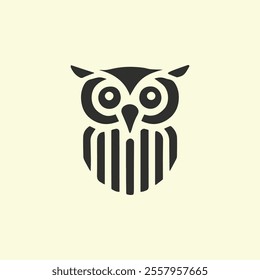 Iconic owl logo for sale.