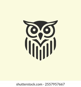 Iconic owl logo for sale.