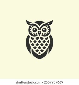 Iconic owl logo for sale.