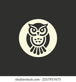 Iconic owl logo for sale.