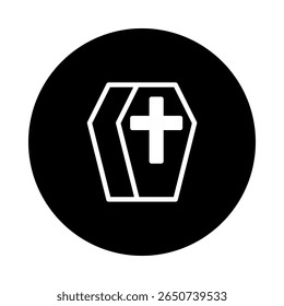 Iconic representation of mortality a symbolic depiction of life and death with religious significance within the circle
