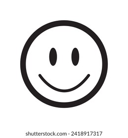 Iconic smile emoji  of satisfaction level. Range to assess the emotions of your content. Feedback in form of emotions. User experience. Customer feedback. Excellent, good, normal, bad, awful.