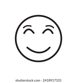 Iconic smile emoji  of satisfaction level. Range to assess the emotions of your content. Feedback in form of emotions. User experience. Customer feedback. Excellent, good, normal, bad, awful.
