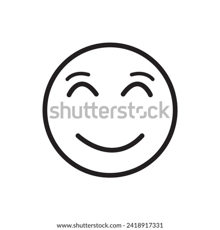 Iconic smile emoji  of satisfaction level. Range to assess the emotions of your content. Feedback in form of emotions. User experience. Customer feedback. Excellent, good, normal, bad, awful.