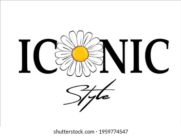 iconic style vector art design