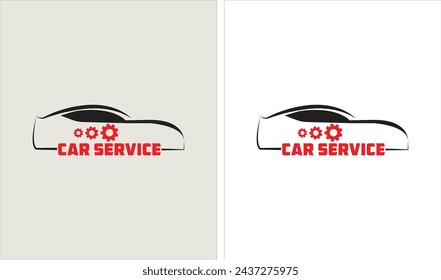 Símbolo icónico de servicios de reparación eficientes, que combina innovación y fiabilidad en un diseño de logotipo automotriz moderno y centrado en el cliente.