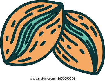 iconic tattoo style image of coffee beans