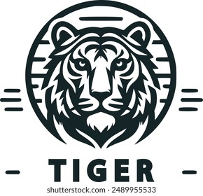 Iconic tiger logo reflecting intensity and strength.