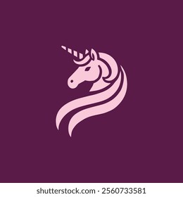Iconic unicorn logo for sale.