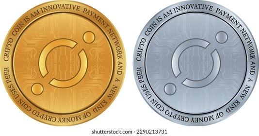 icon-icx virtual currency vector  images. 3d illustrations.