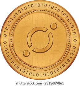 icon-icx virtual currency vector  images. 3d illustrations.