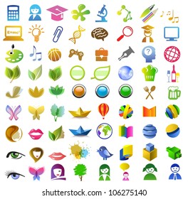 a lot of icons