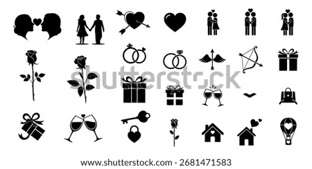 icons about love and affection that are sure to be useful