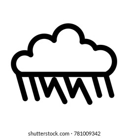 icons about rain clouds
