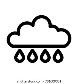 icons about rain clouds

