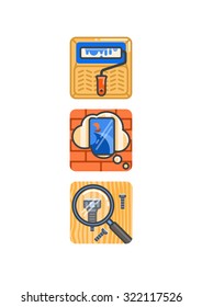 Icons about repair.