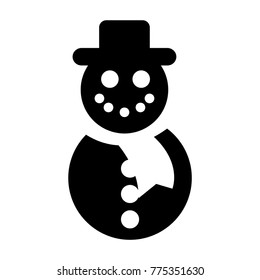 icons about snowman