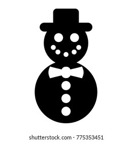 icons about snowman