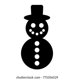 icons about snowman