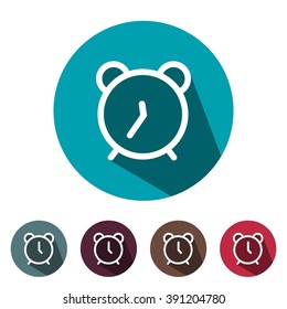 icons alarm for Web and Mobile