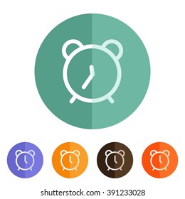 icons alarm for Web and Mobile