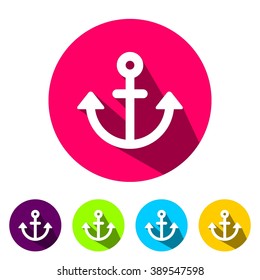 icons anchor for Web and Mobile