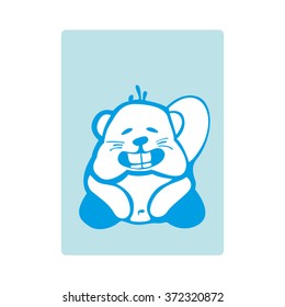 Icons animals. Isolated. Vector illustration.