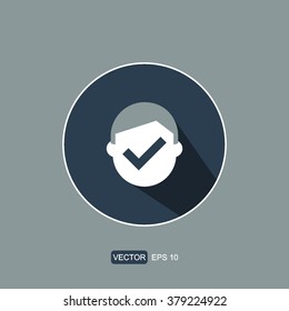 icons approve for Web and Mobile