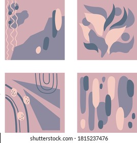 icons and backgrounds abstract with lines and spots