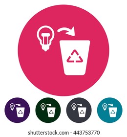 icons bad idea flat for Web, Mobile and business