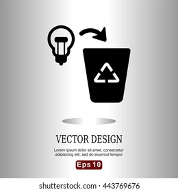 icons bad idea flat for Web, Mobile and business