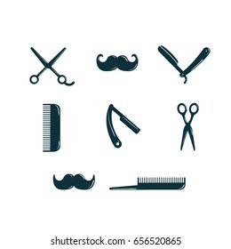 Icons for barbershop symbols