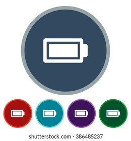 icons battery full for Web and Mobile