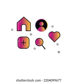 icons best flat vector social media