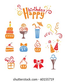 icons - birthday