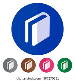 icons book for Web,Mobile,placard and business