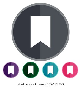 icons bookmark tag for Web, Mobile and business