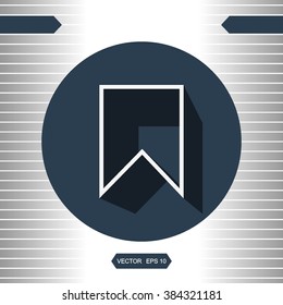 icons bookmark for Web and Mobile