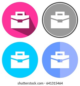 icons briefcase for Web, Mobile and business