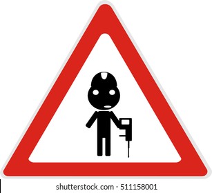  icons  builders man silhouette