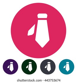 icons business tie flat for Web, Mobile and business