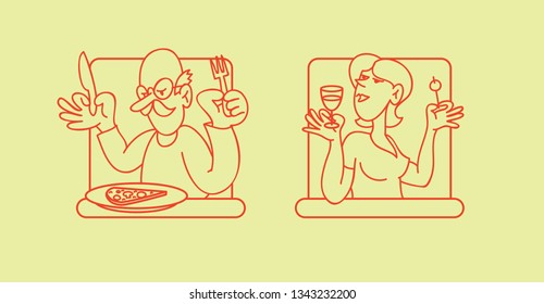 icons for cafe