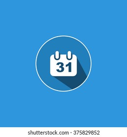 icons calendar for Web and Mobile