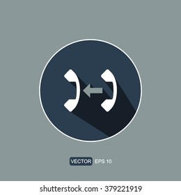 Icons Call Transfer For Web And Mobile