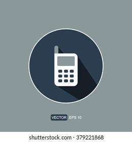 icons cell phone for Web and Mobile