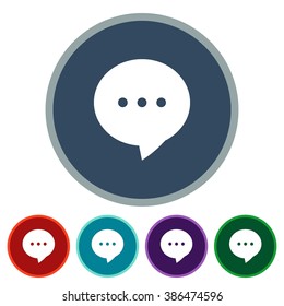 icons chat for Web and Mobile